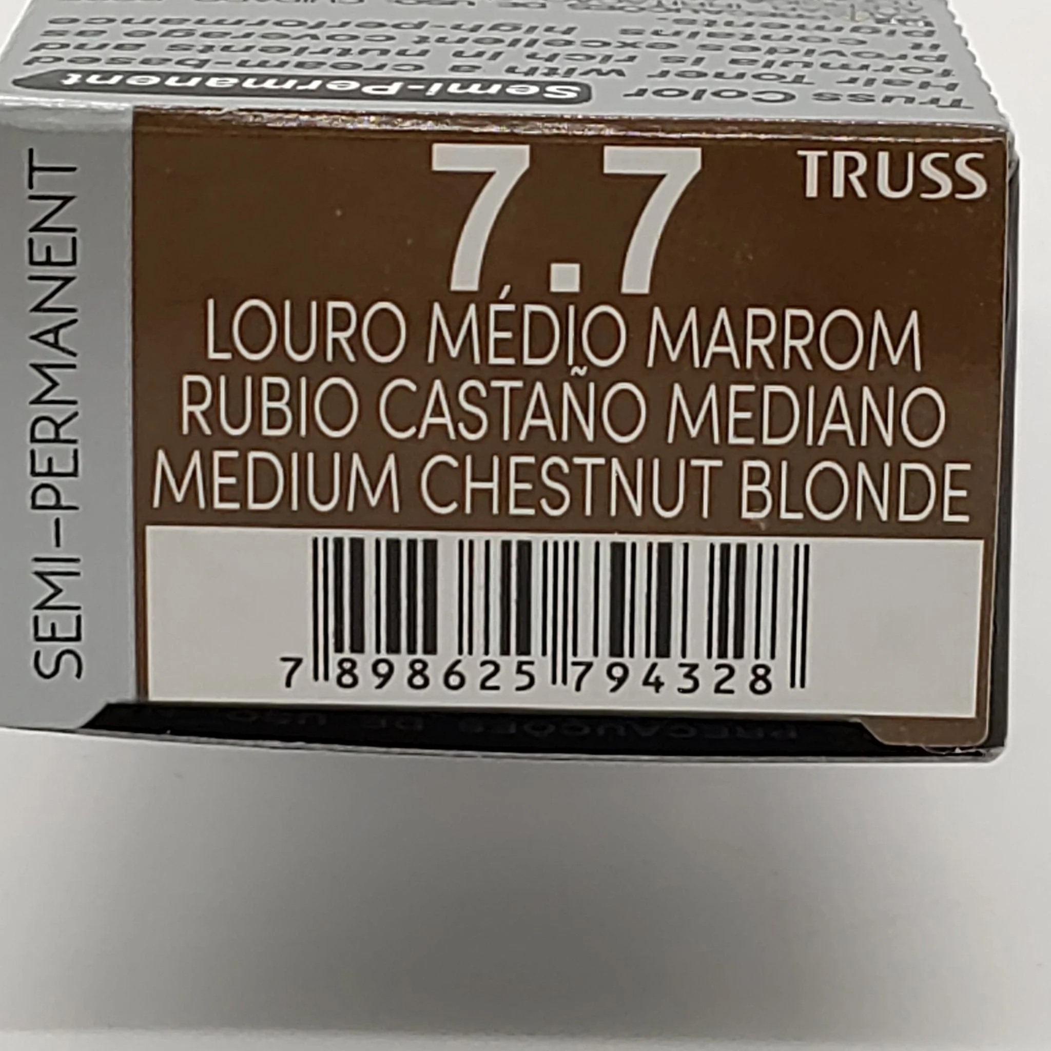 Truss Semi Permanent Color 7.7 Medum Chestnut Blonde - Image 2