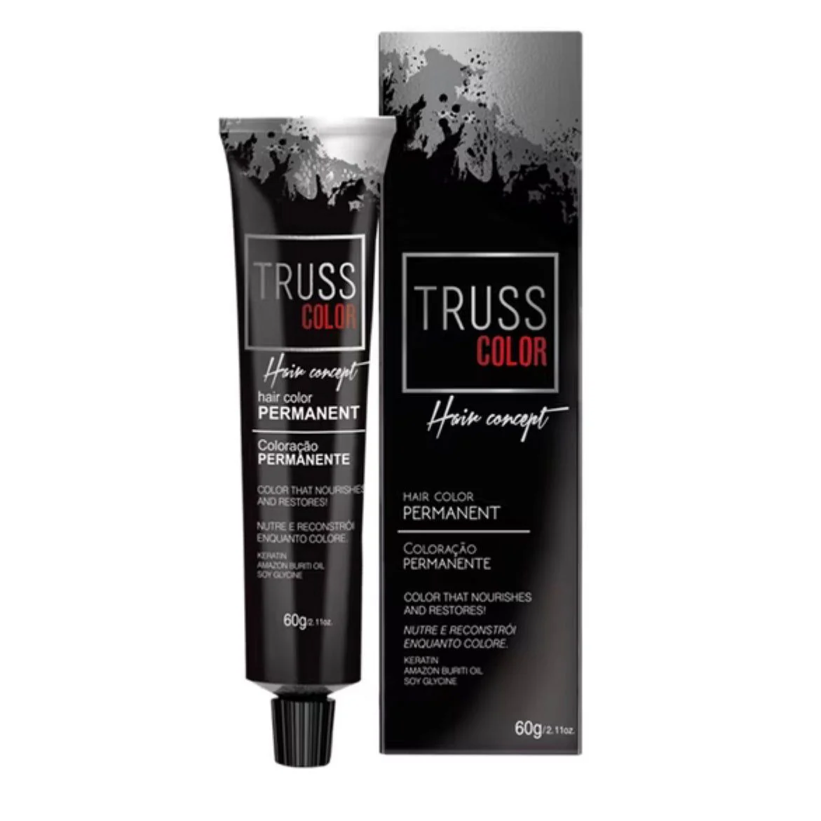 Truss Semi Permanent Hair Color7.0 Medum Blonde Exp