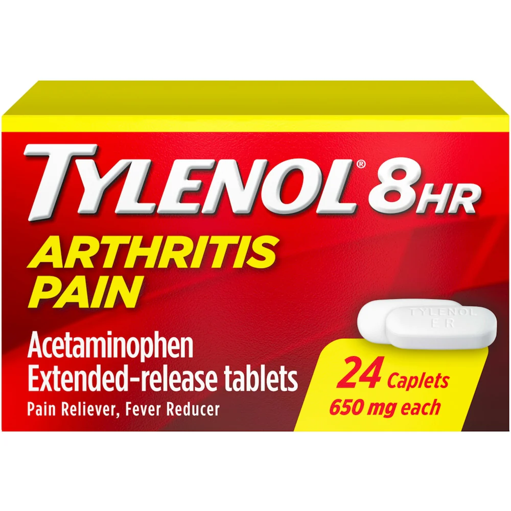 Tylenol 8 Hr 650 Mg Arthritis Pain 24  Caplets