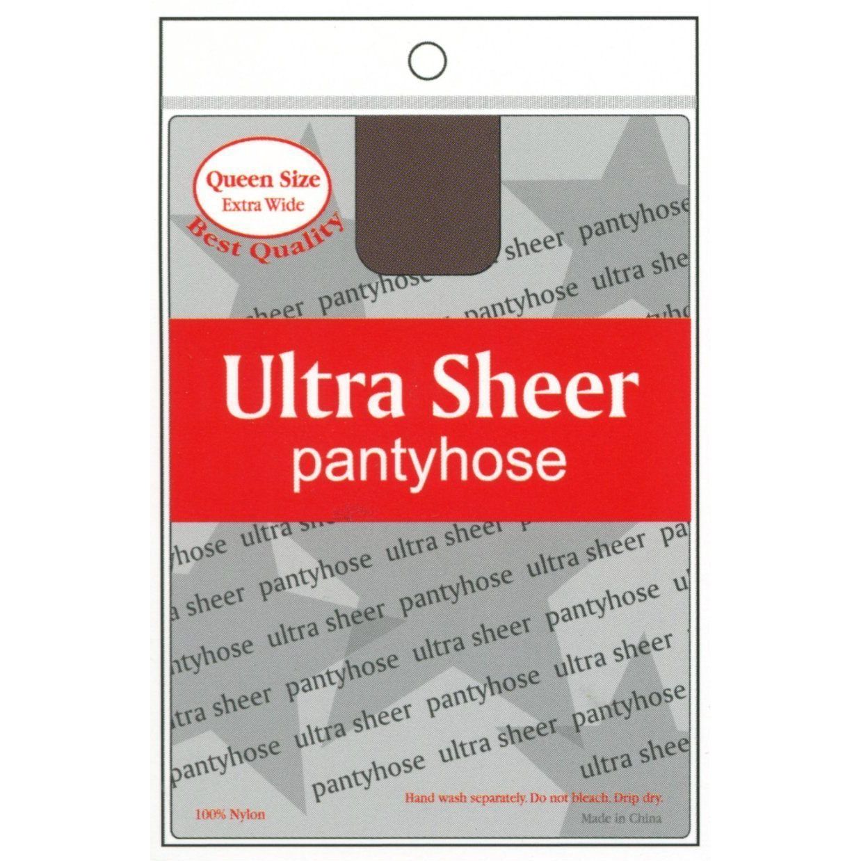Ultra Sheer Pantyhose Queen Size EW, 1 pc