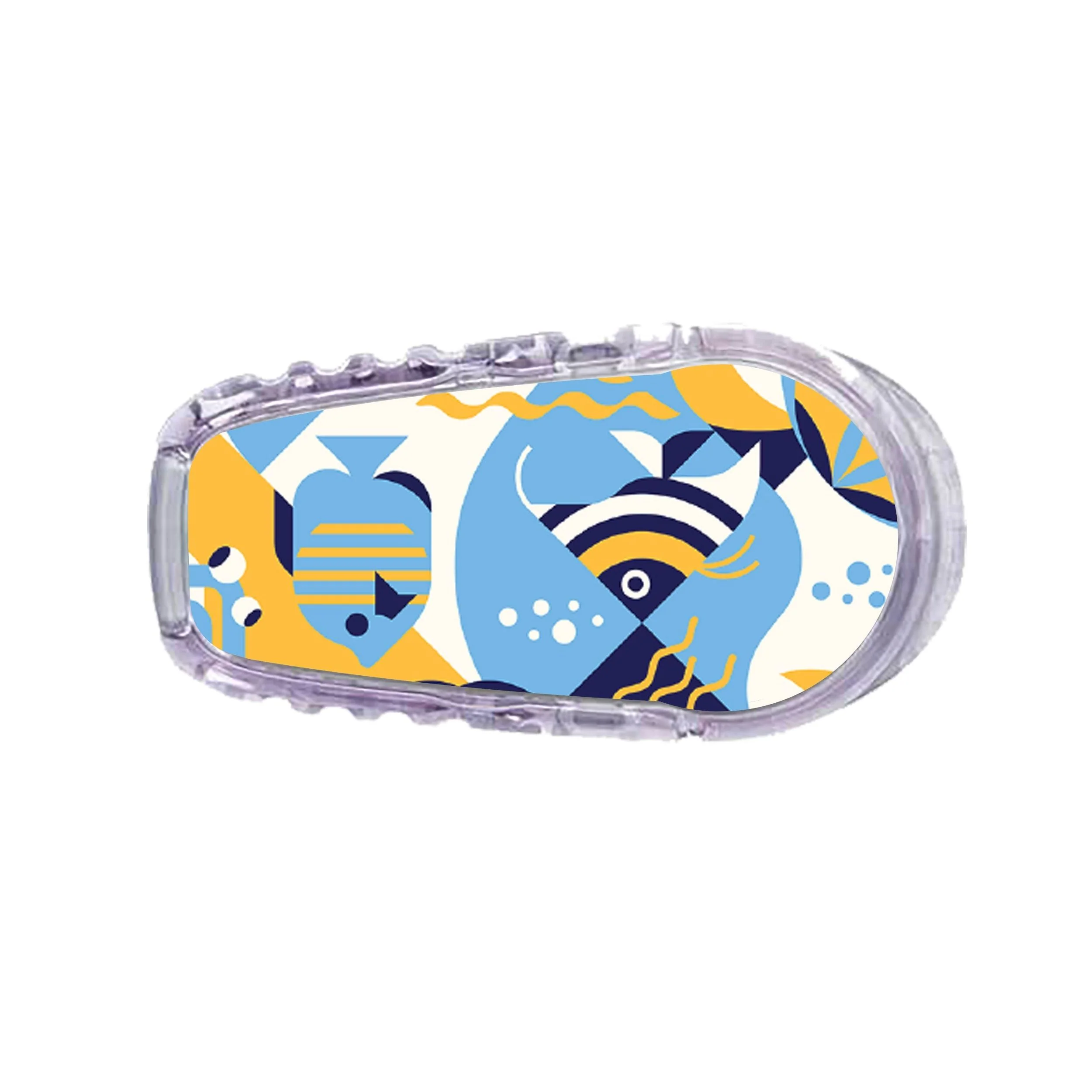 Underwater Abstract Dexcom G6 Transmitter Sticker