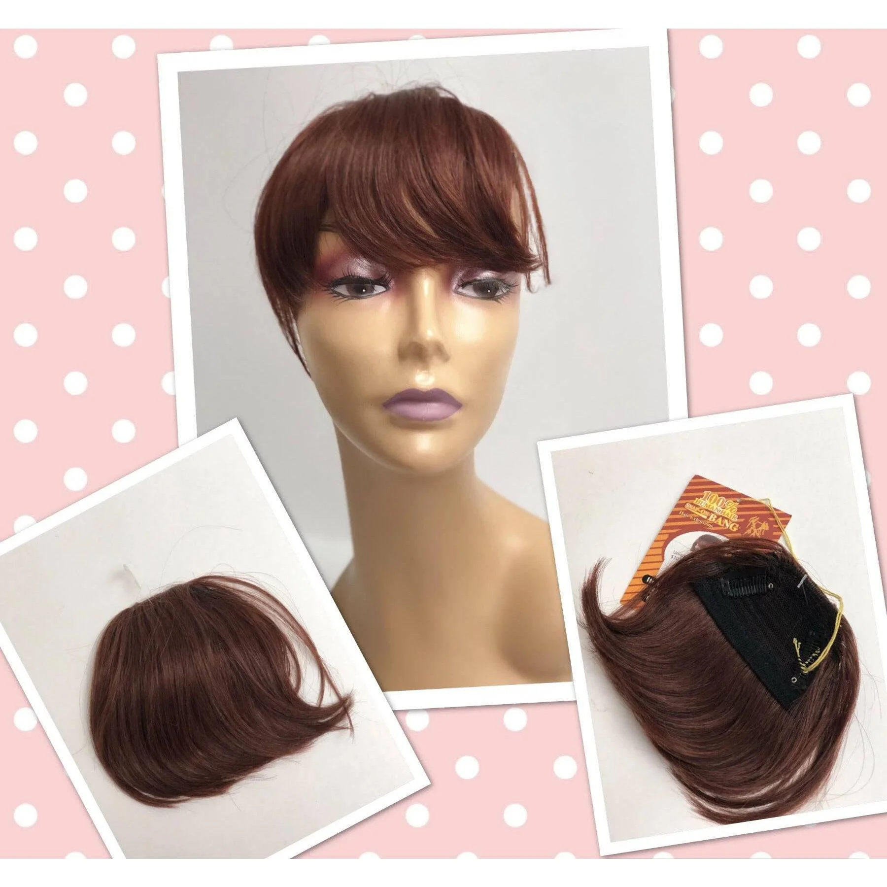 Unique 100% Human Hair Bang Piece - Image 10