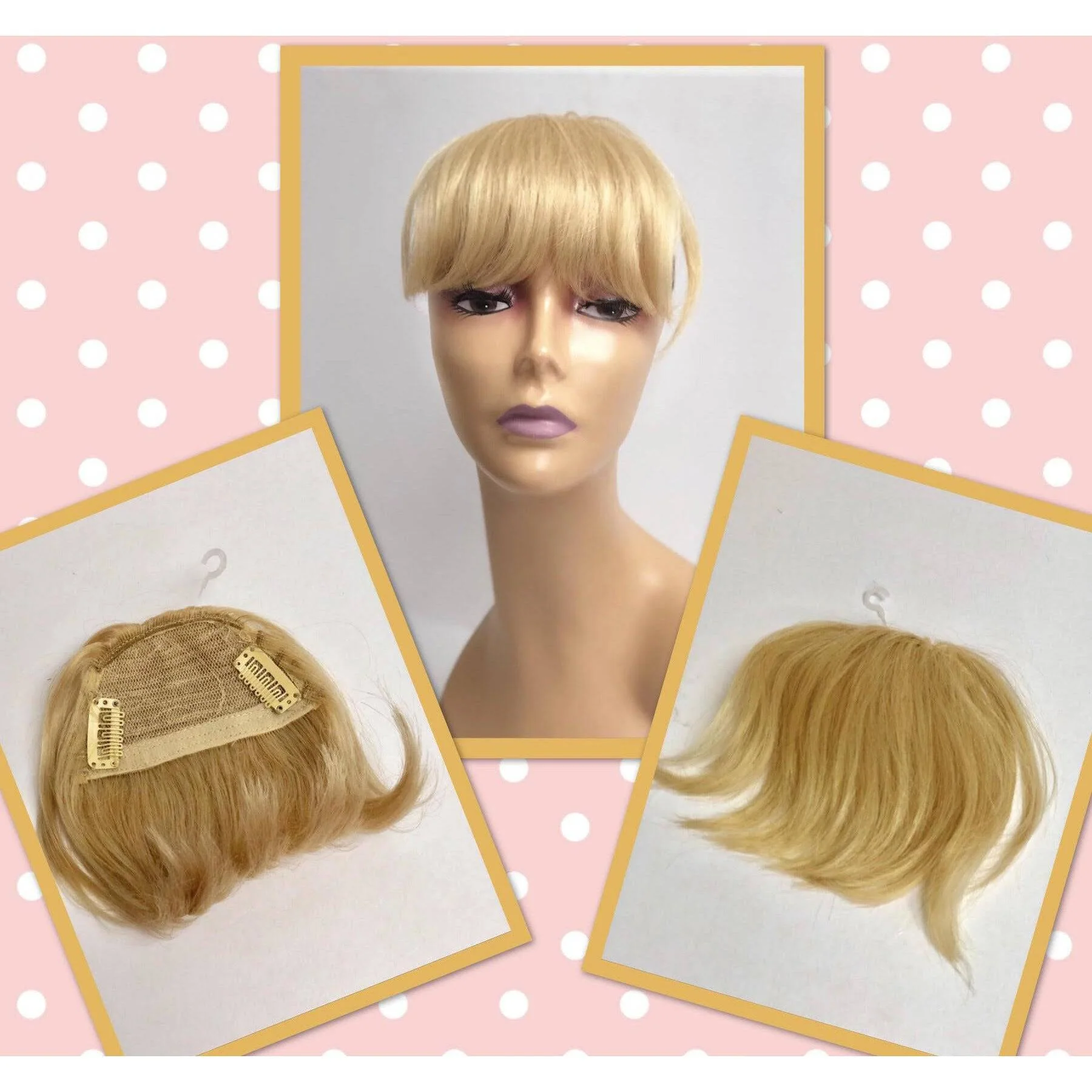 Unique 100% Human Hair Bang Piece - Image 14