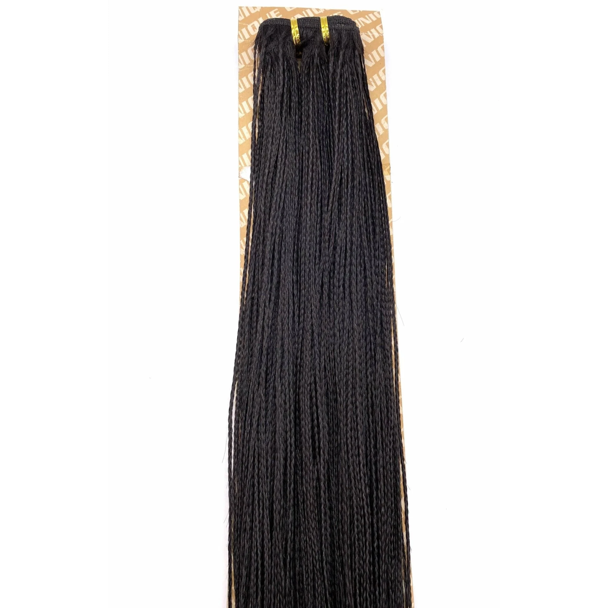 Unique Micro Braid  14" T1B Burgundy / 100% Human Hair - Image 14