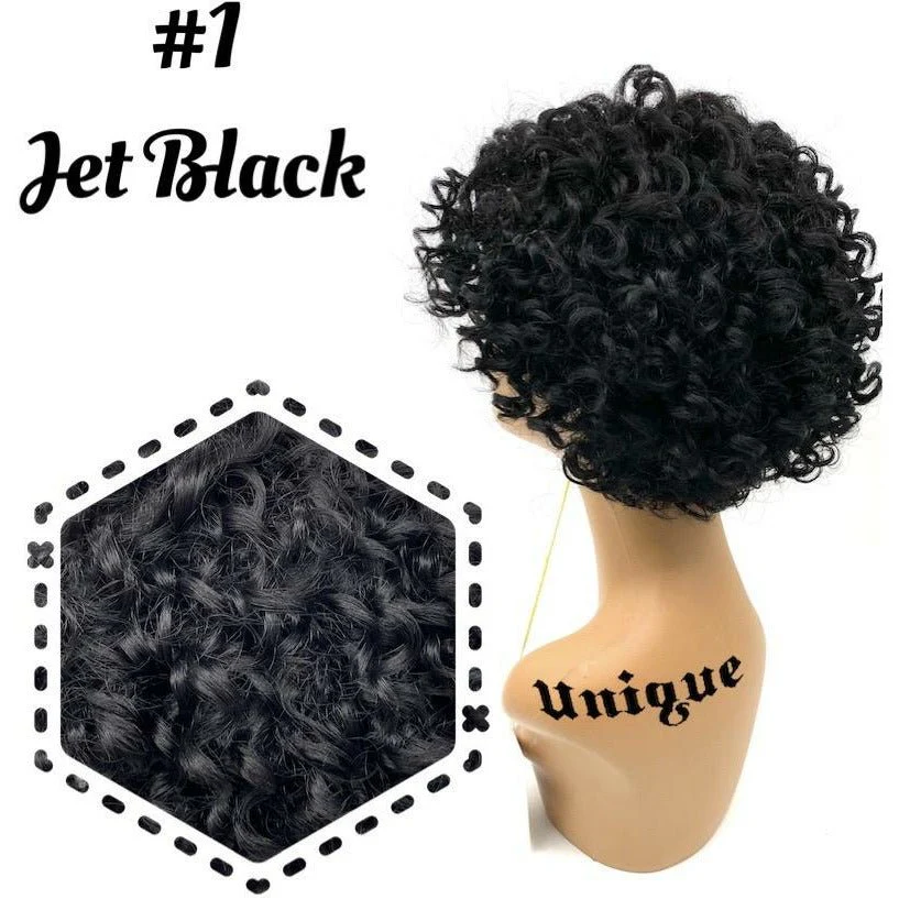 Unique's 100% Human Hair Full Wig / Style "A3" - Image 12