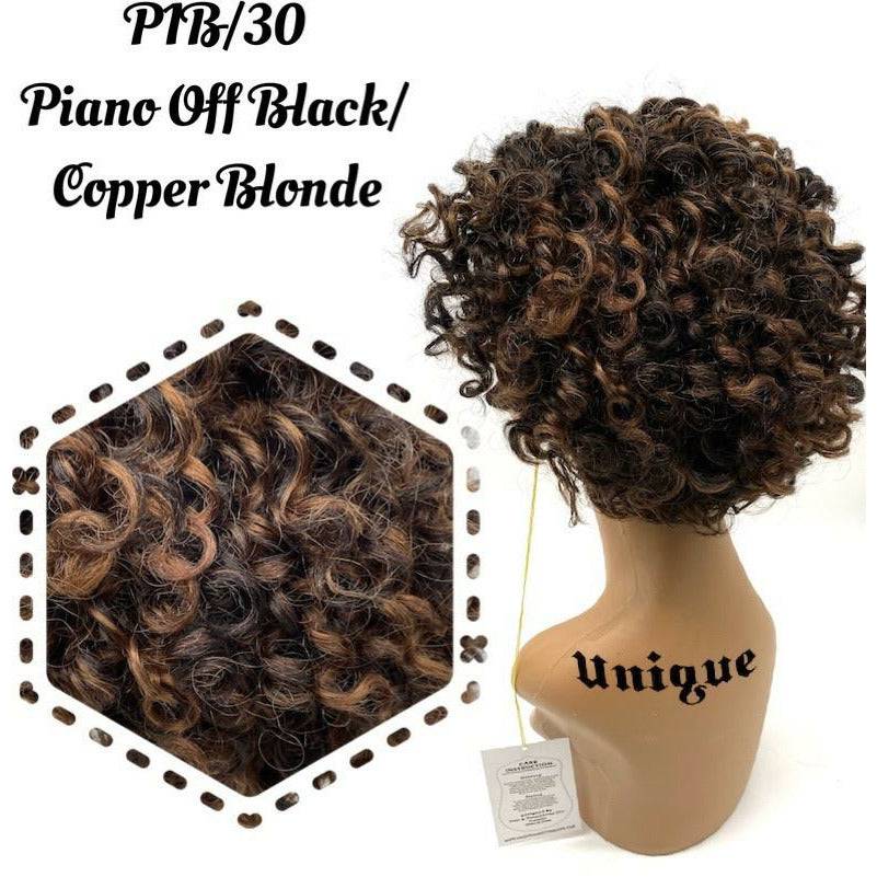 Unique's 100% Human Hair Full Wig / Style "A3" - Image 9