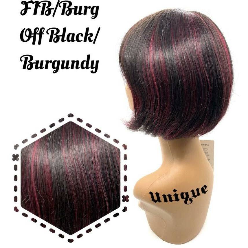 Unique's 100% Human Hair Full Wig / Style "B" - Image 11