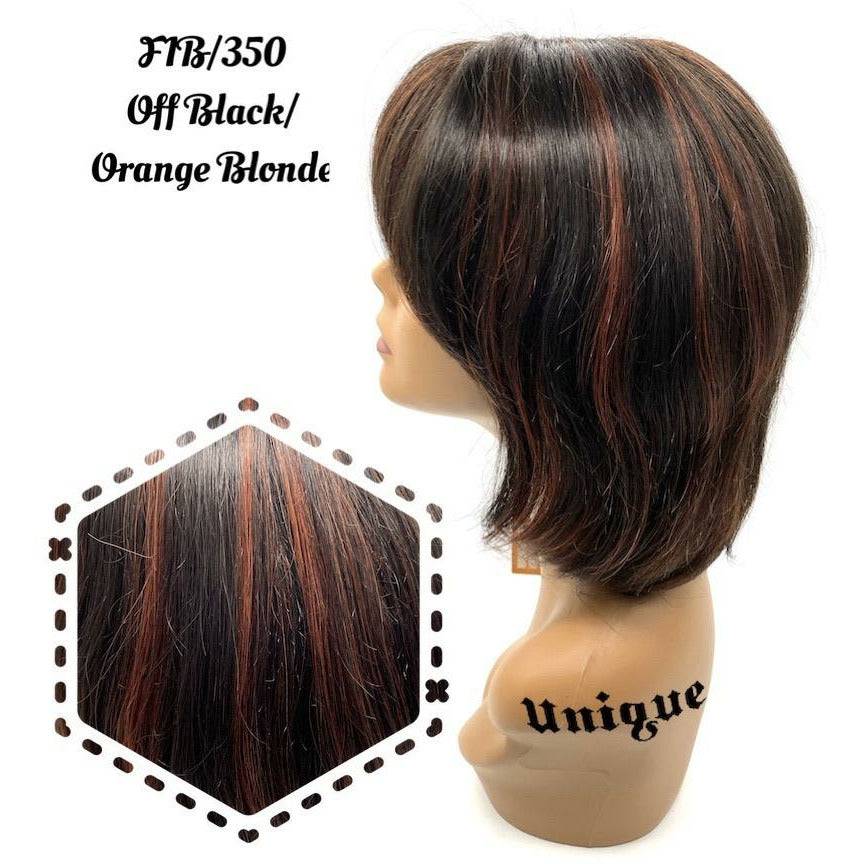 Unique's 100% Human Hair Full Wig / Style "T" - Image 11