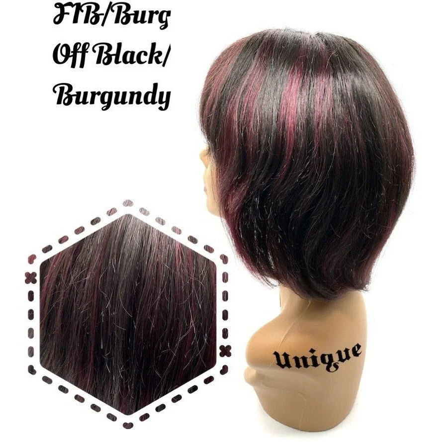 Unique's 100% Human Hair Full Wig / Style "T" - Image 12