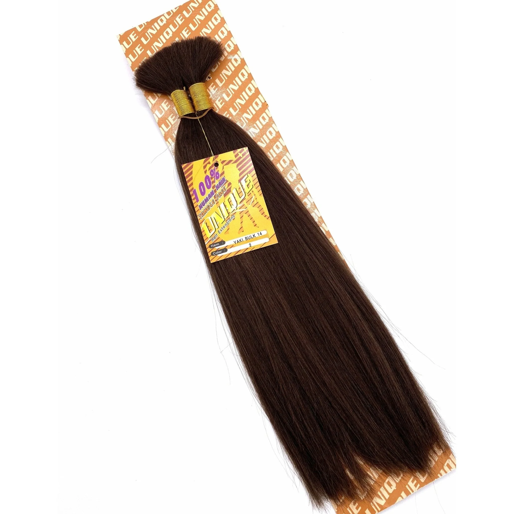 Unique's Yaki Bulk / 100% Human Hair 14" - Image 2