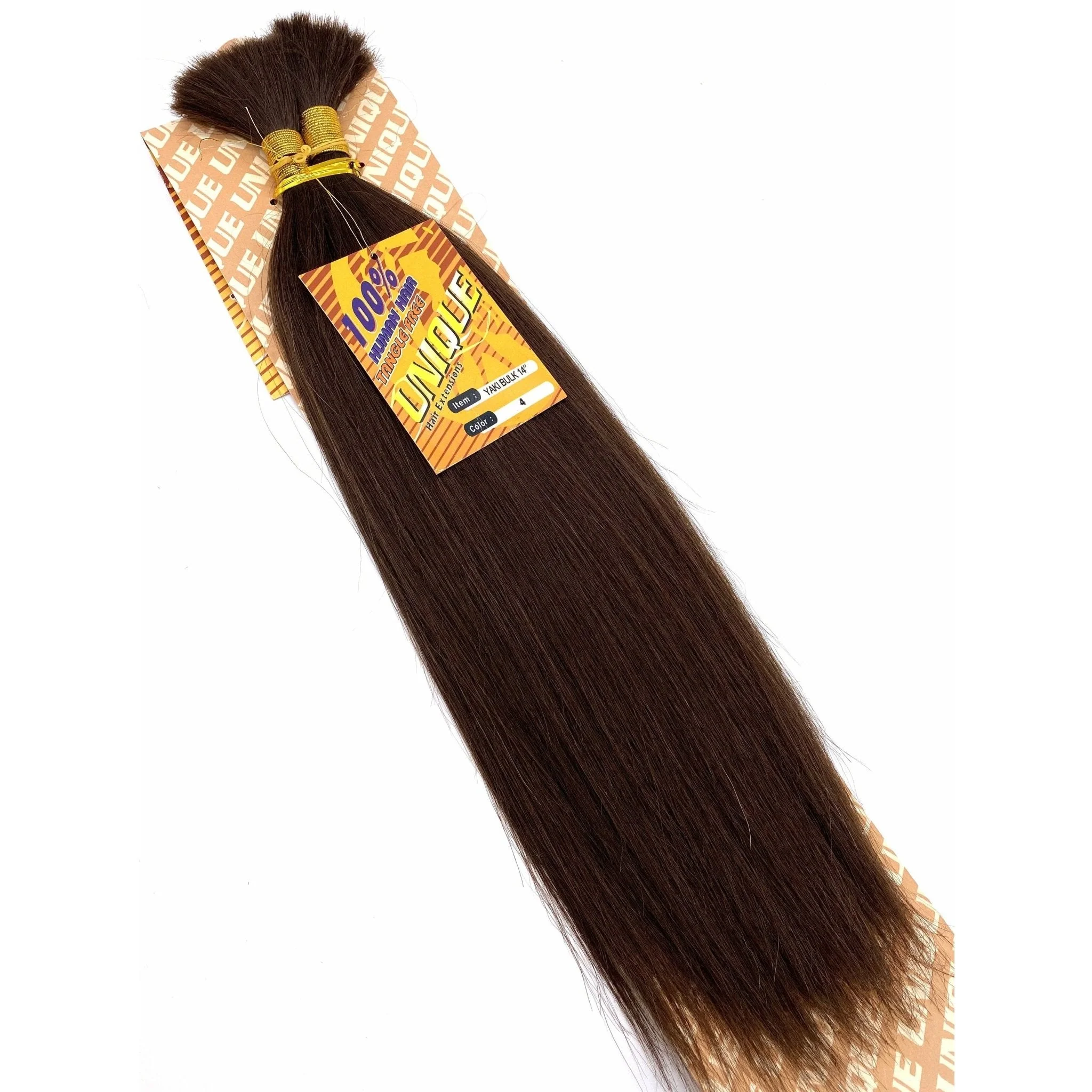Unique's Yaki Bulk / 100% Human Hair 14" - Image 3