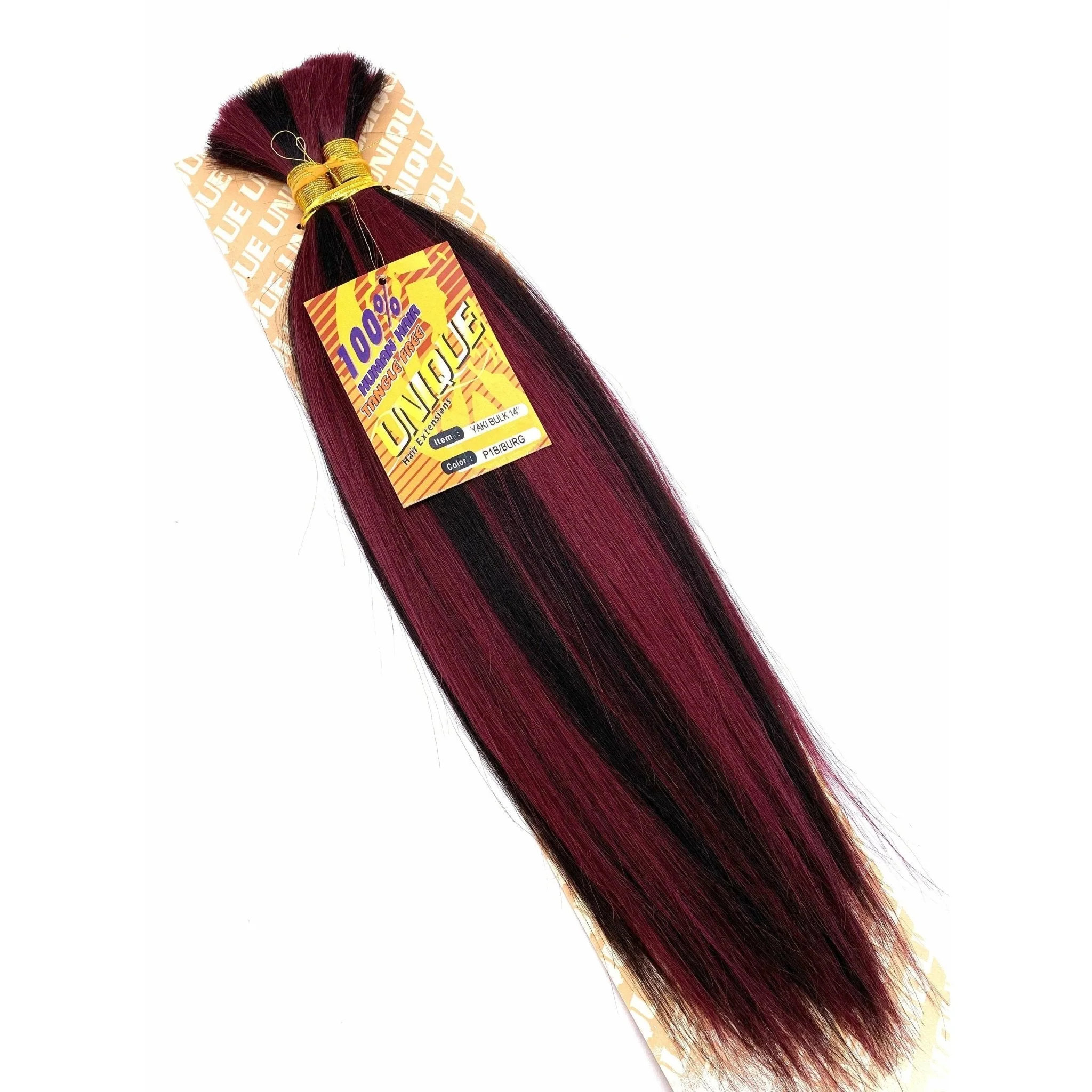 Unique's Yaki Bulk / 100% Human Hair 14" - Image 5