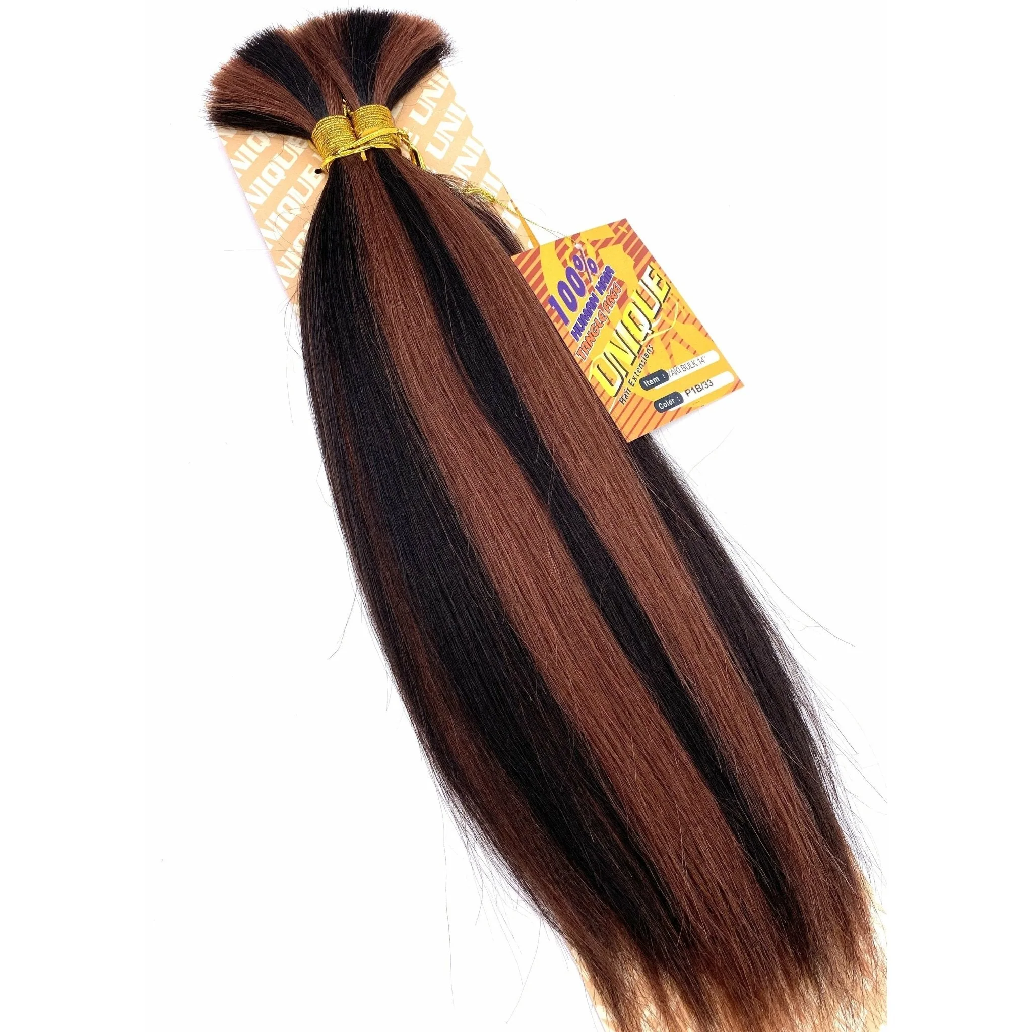 Unique's Yaki Bulk / 100% Human Hair 14" - Image 6
