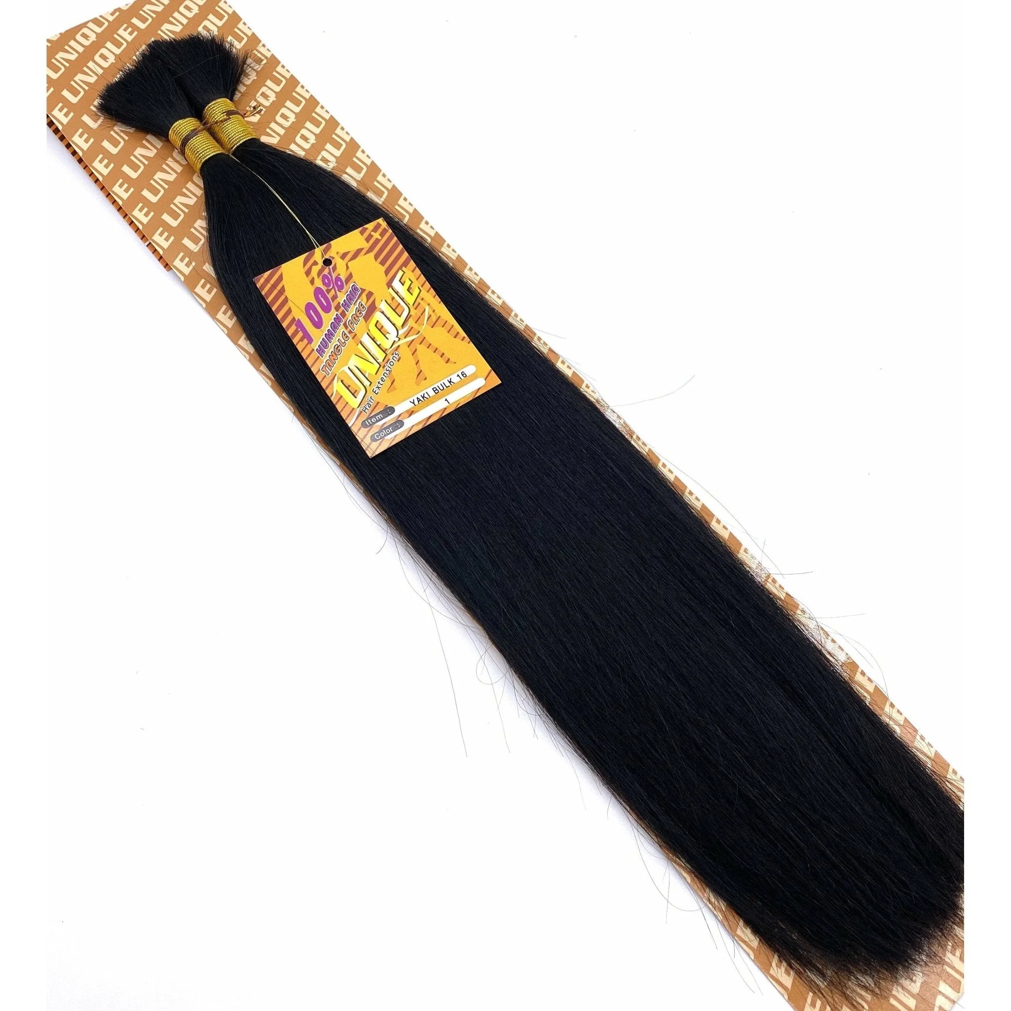 Unique's Yaki Bulk / 100% Human Hair 16" - Image 2