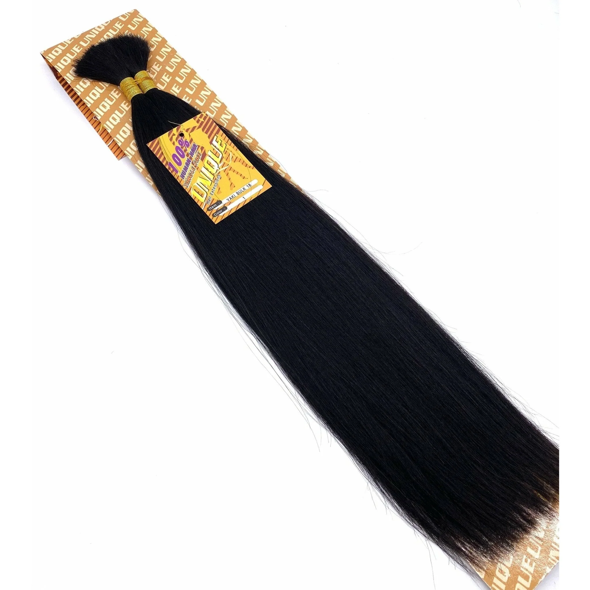 Unique's Yaki Bulk / 100% Human Hair 16" - Image 5