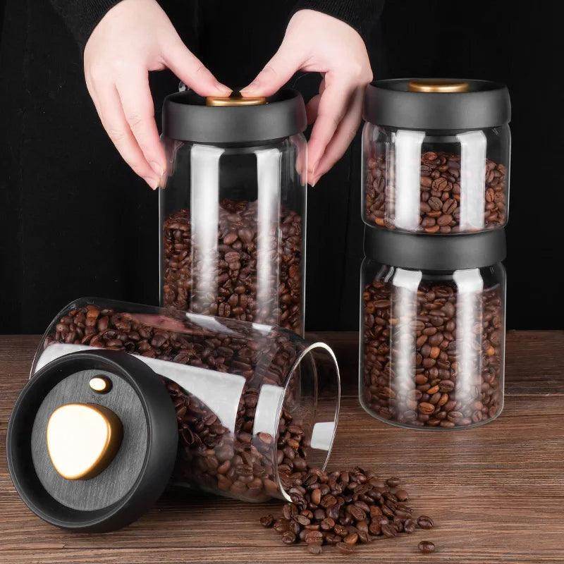 Vacuum Sealed Jug Coffee Beans Airtight Canister - Image 3