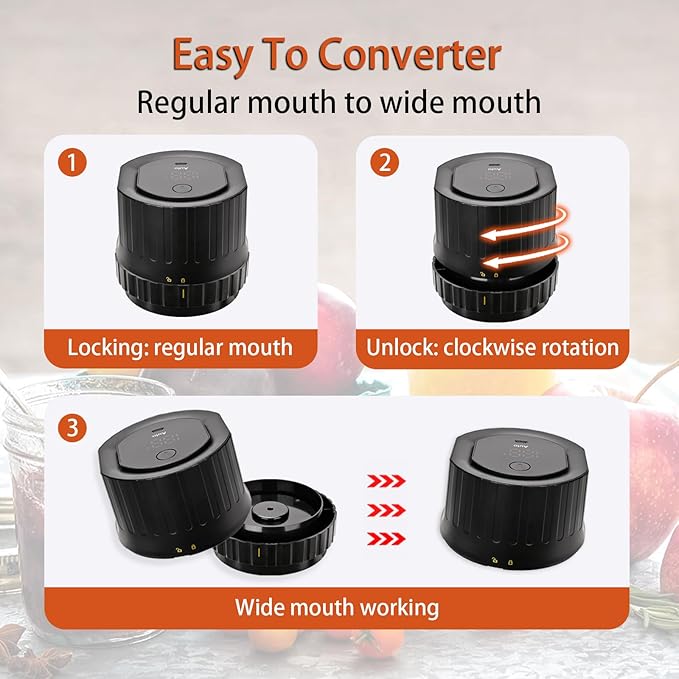 Vacuum Sealing Machine Mason Jar Vacuum Sealer - Image 10