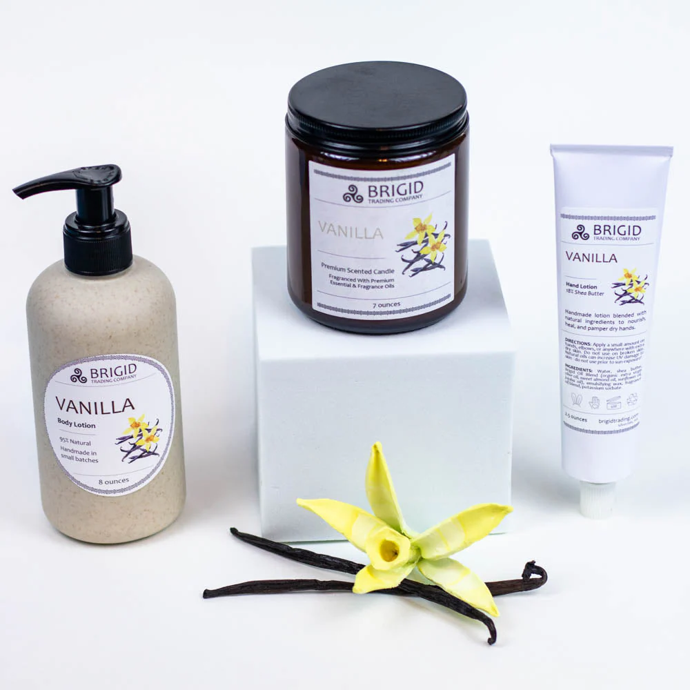 Vanilla Natural Hand Lotion - French, Tahitian, and Madagascar Vanillas - Image 2