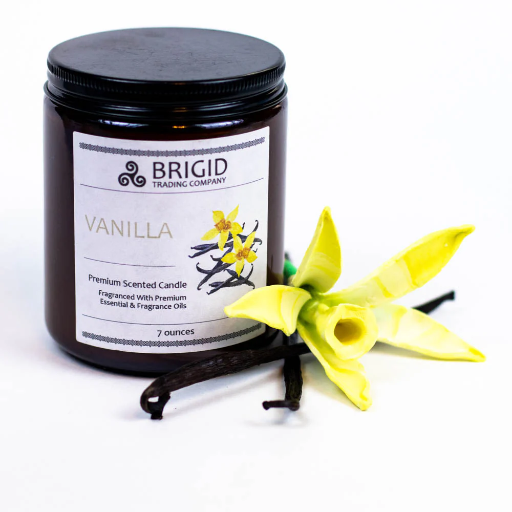 Vanilla Soy Wax Candle - French, Tahitian, and Madagascar Vanillas - Image 3