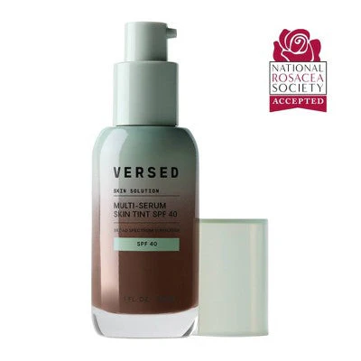 Versed Skin Solution Multi-Serum Skin Tint Foundation SPF 40 14C 1 fl oz - Imperfect Container - Image 2