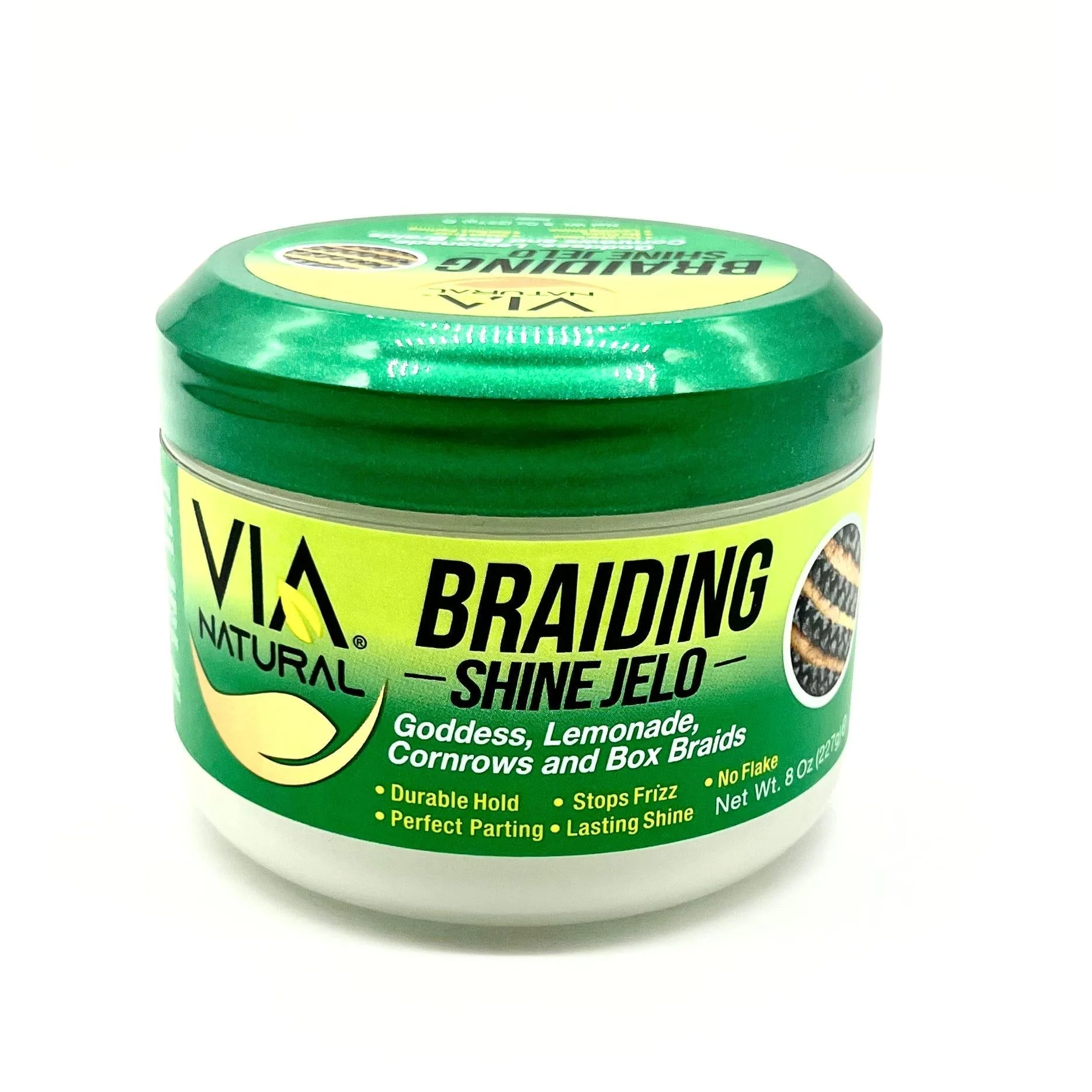 Via Natural Braiding Shine Jelo Gel 8oz