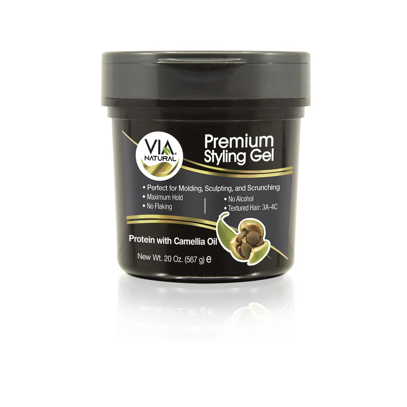 VIA Natural Premium GEL 20oz - Protein With Camellua Oil