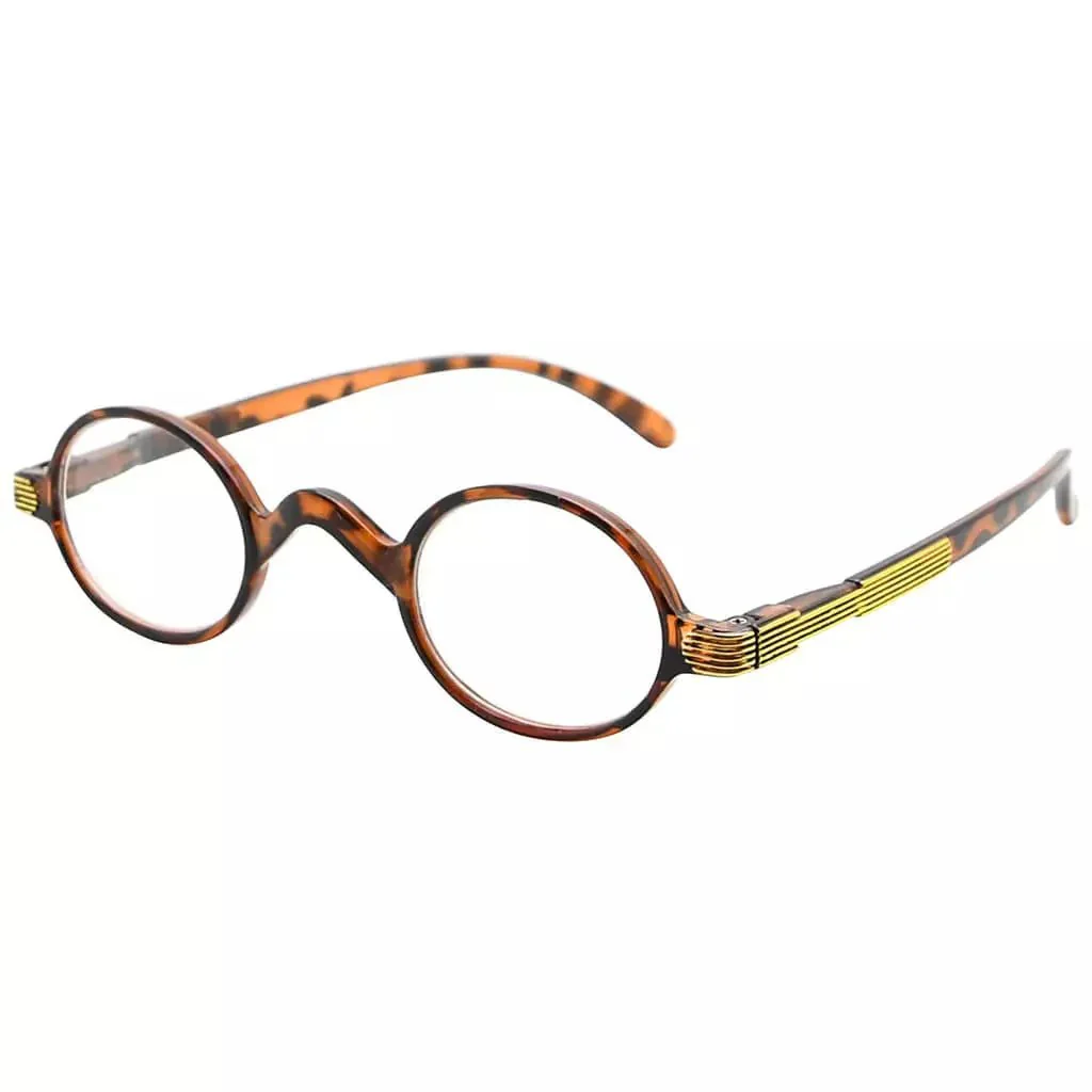 Vintage Small Oval Reading Glasses R077 - Image 3