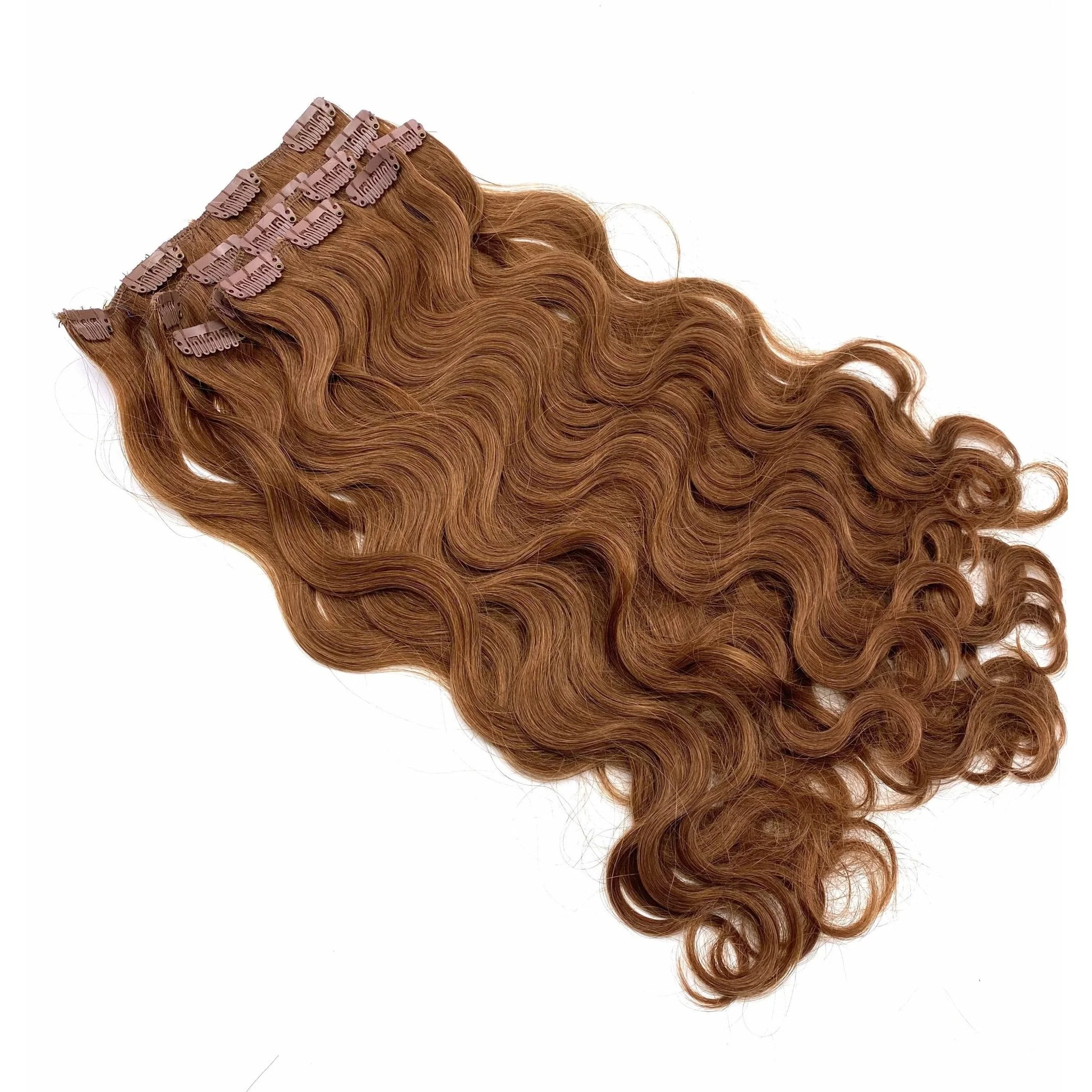 VIP Clip Extensions/ Body Wave  18" - ClipeX System - Image 16