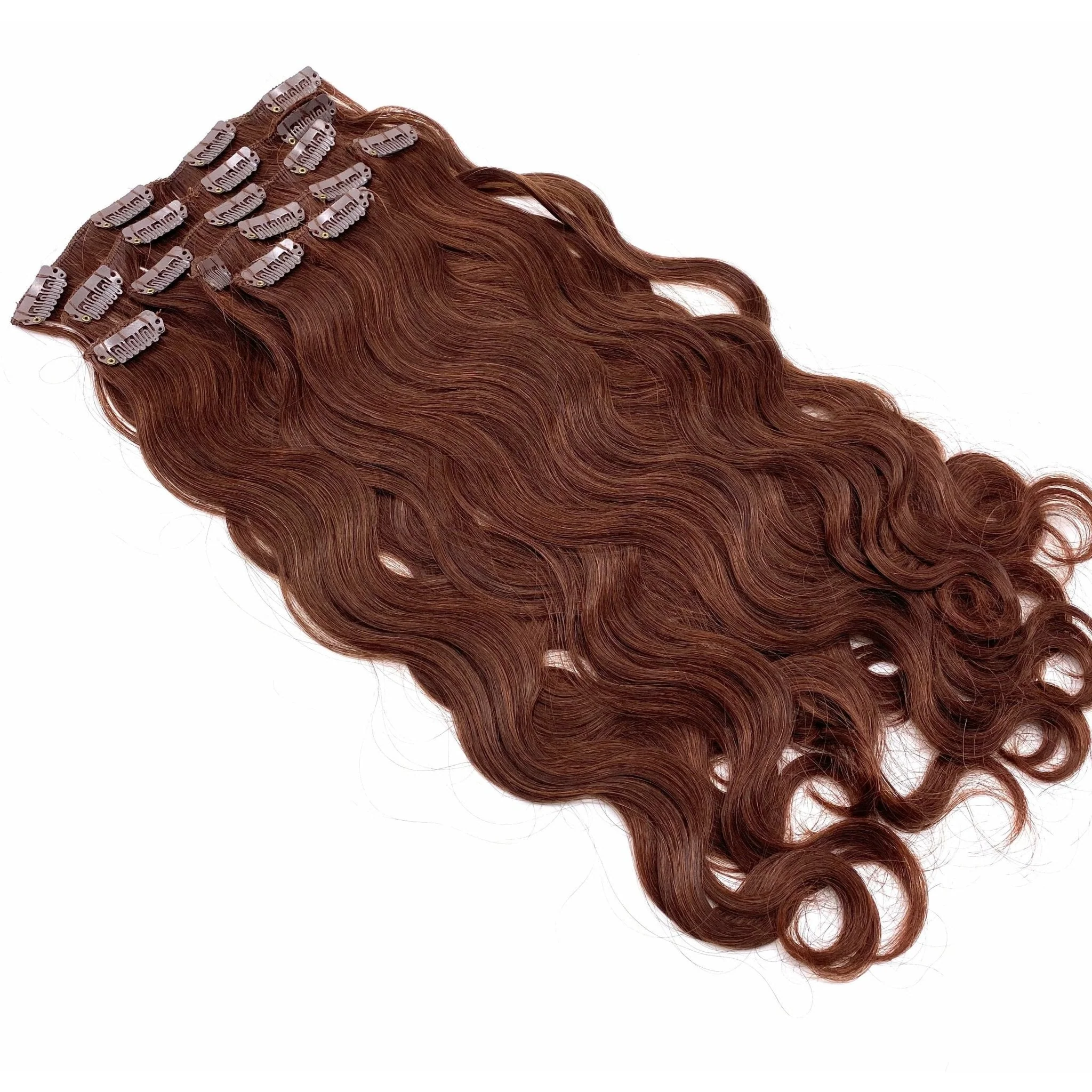 VIP Clip Extensions/ Body Wave  18" - ClipeX System - Image 19