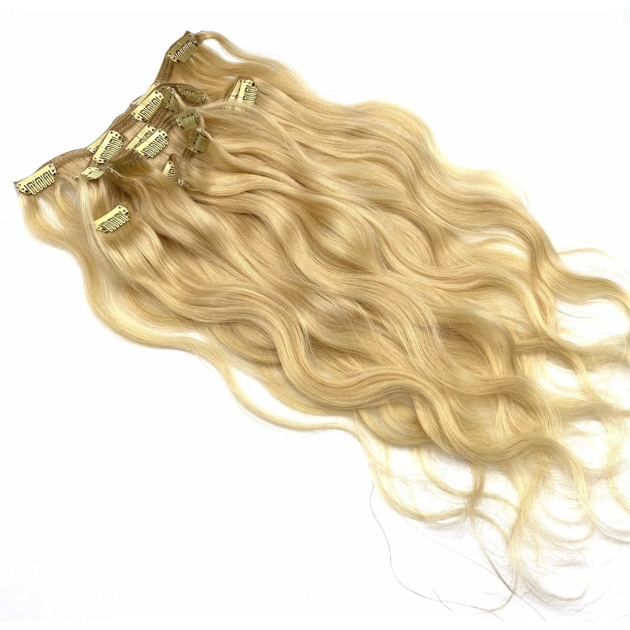 VIP Clip Extensions/ Body Wave  18" - ClipeX System - Image 24