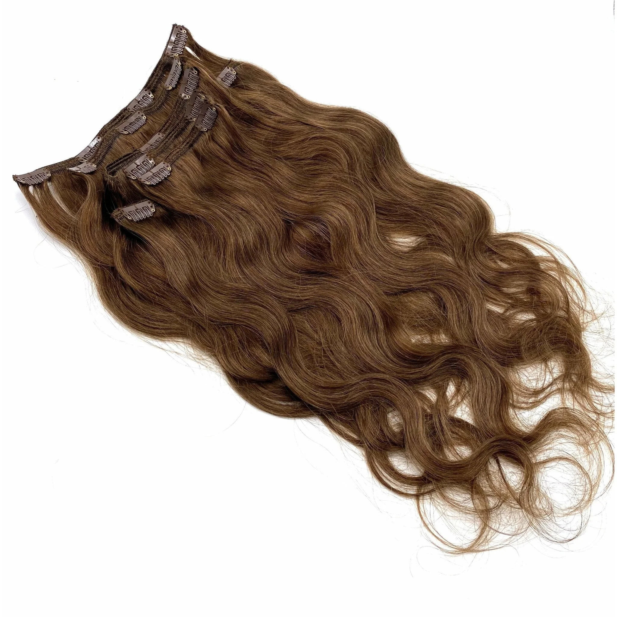 VIP Clip Extensions/ Body Wave  18" - ClipeX System - Image 29