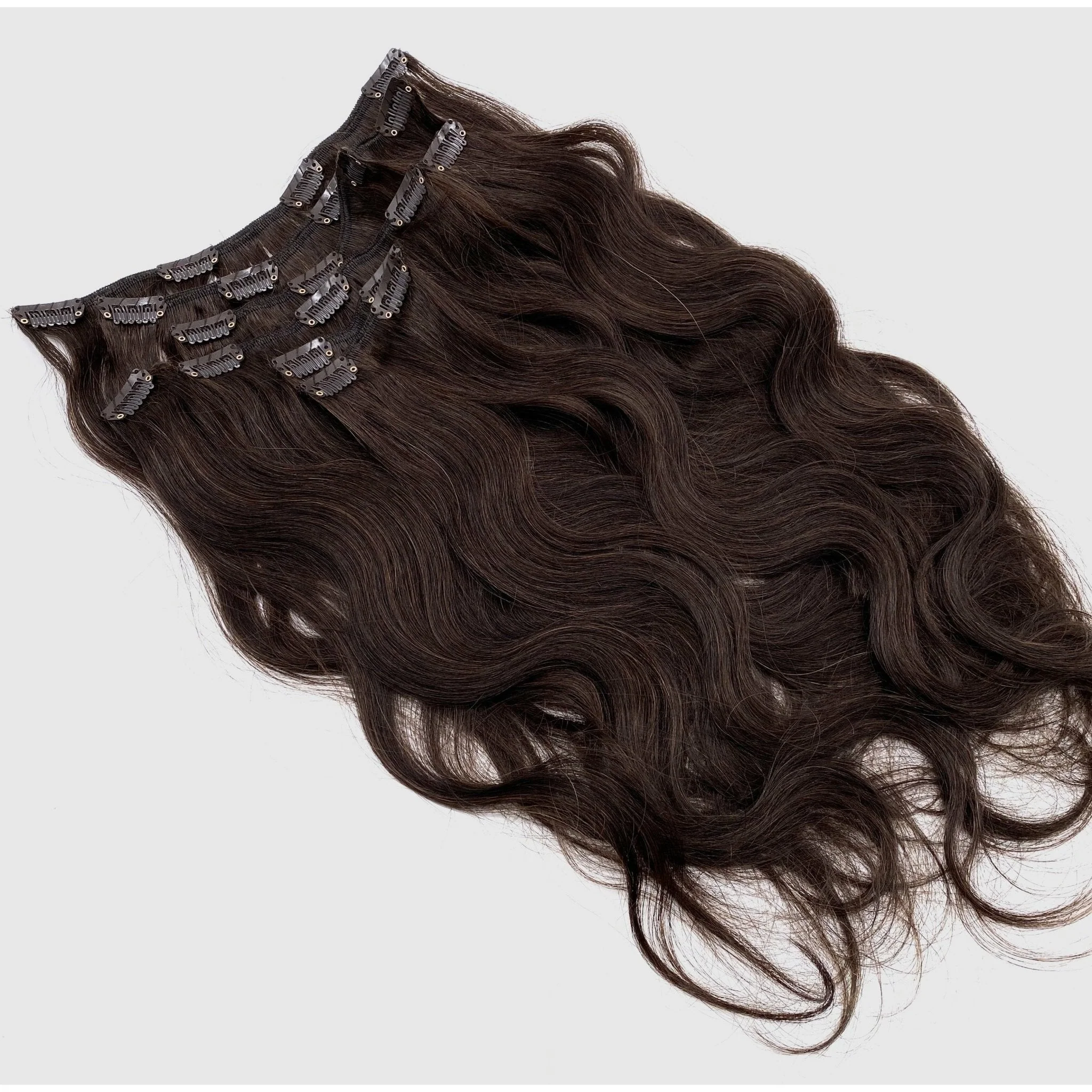 VIP Clip Extensions/ Body Wave  18" - ClipeX System - Image 3