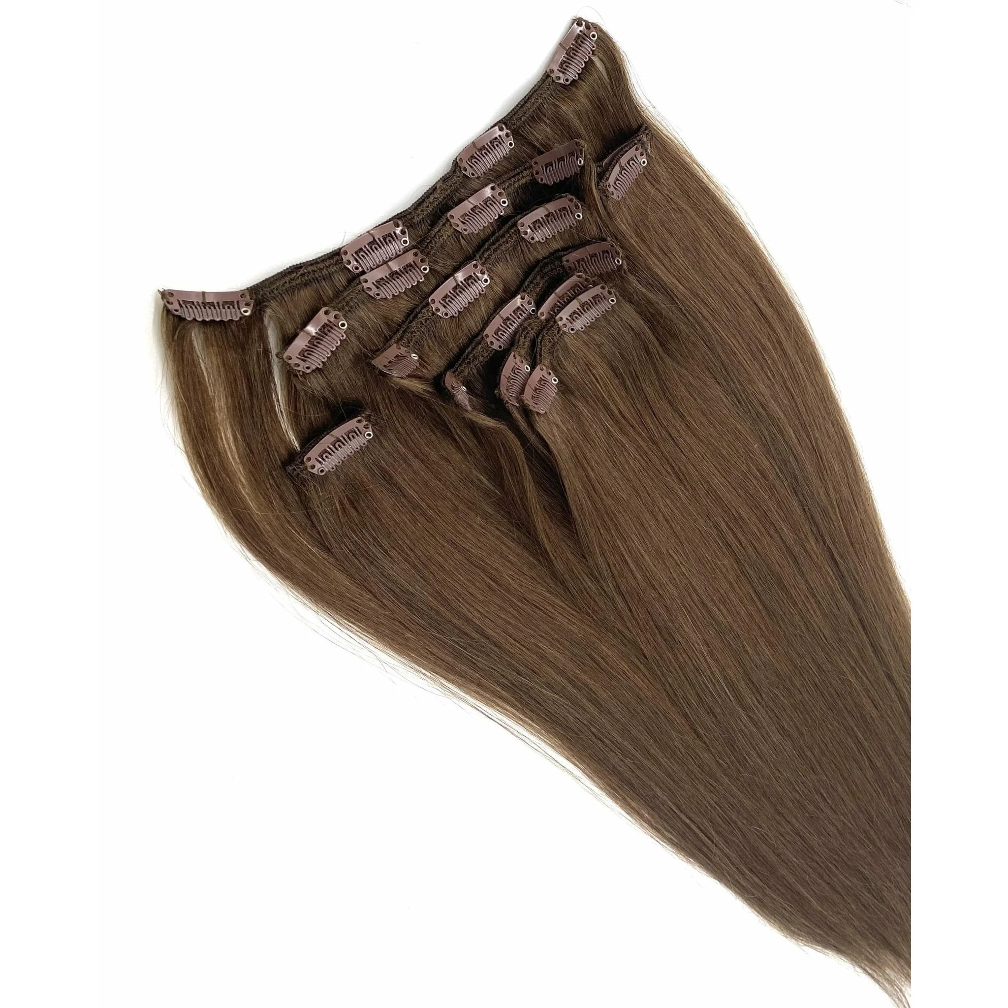 VIP Clip Extensions/ Silky Straight - 18" - ClipeX system - Image 18