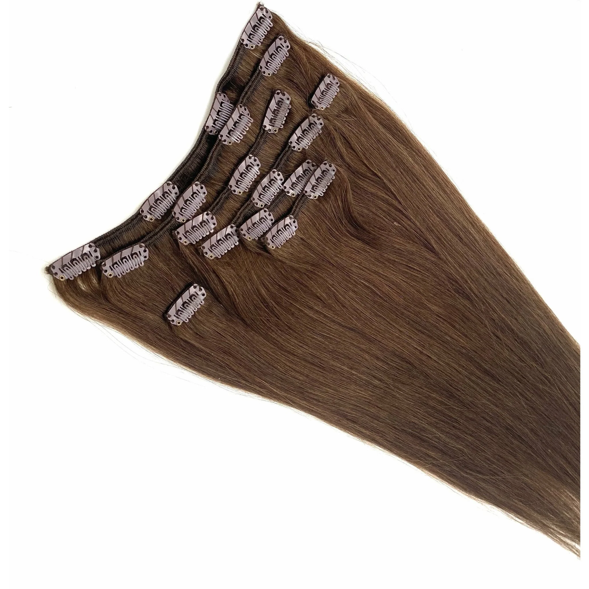 VIP Clip Extensions/ Silky Straight - 18" - ClipeX system - Image 21