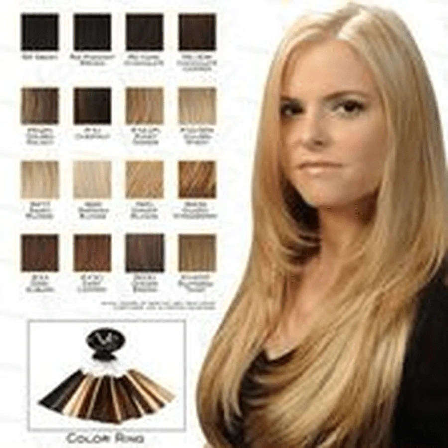 VIP Collection Synthetic Clip-In Extensions / Pearl Style - Image 6