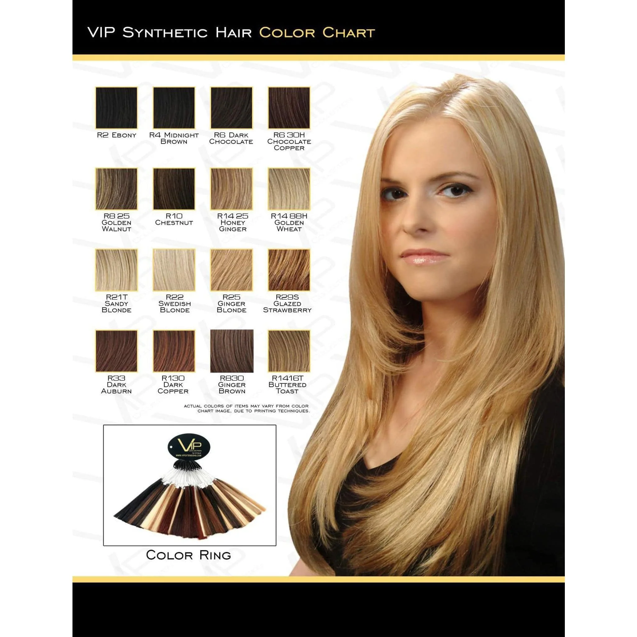 VIP Collection Synthetic Wig / Lavender Style - Image 2