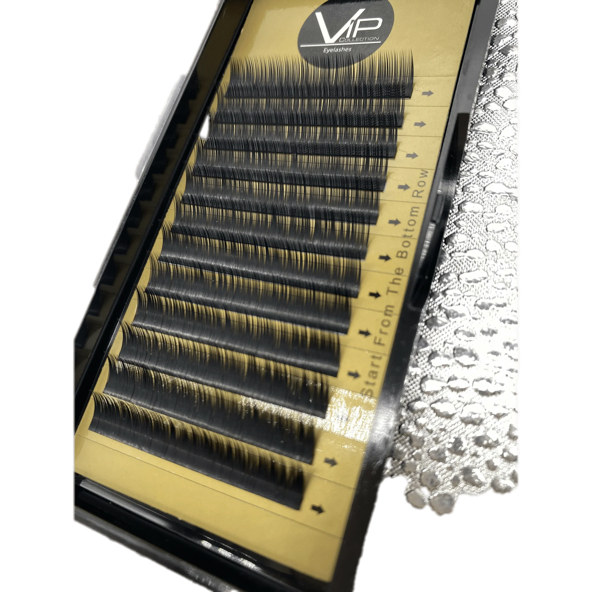 VIP Eyelashes - Faux Mink Lash Extension 12 lines J Curve 0.15 - Image 2