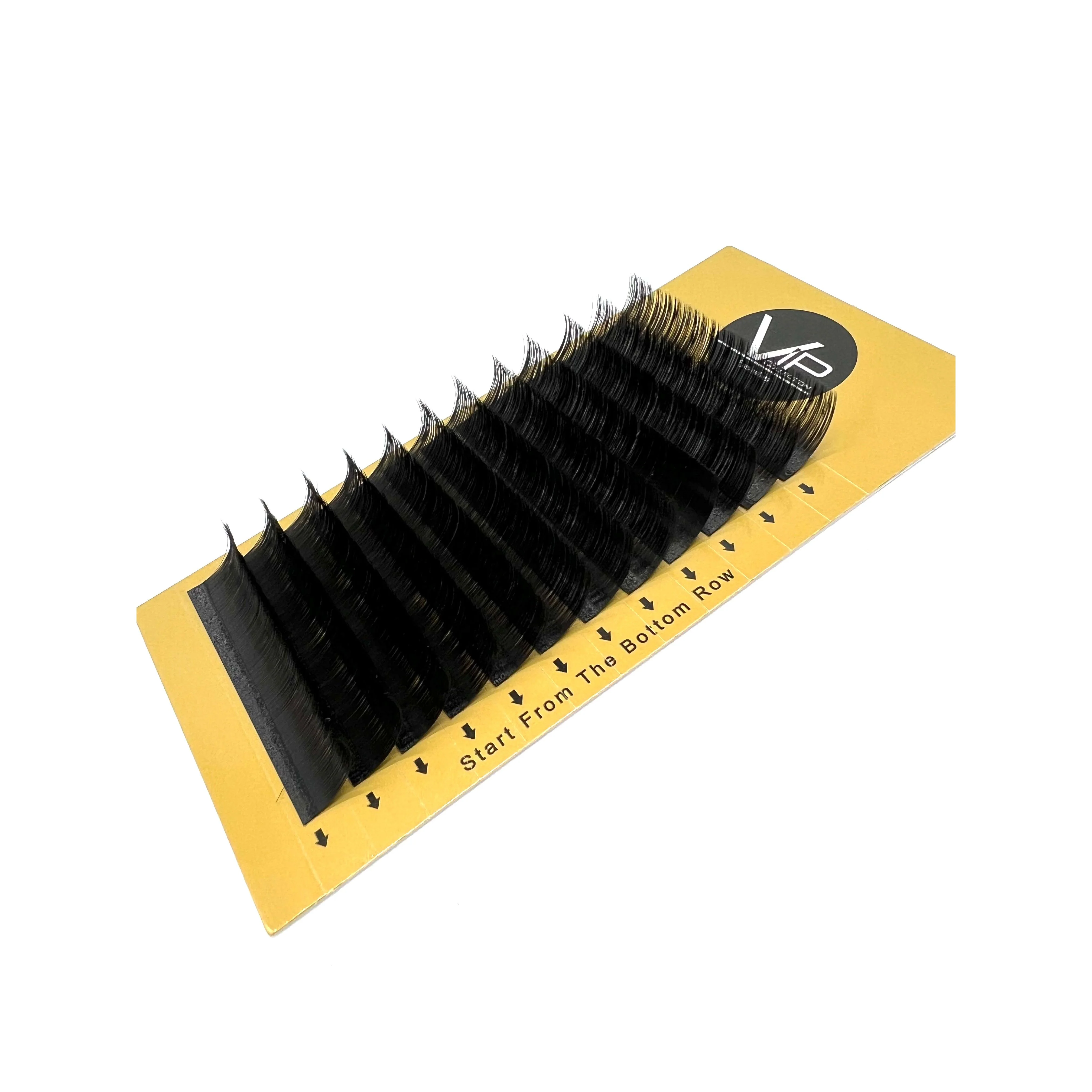 VIP Faux Mink Lash Extension 12 Lines C Curl Mix 0.05 mm MIX & XL MIX - Image 4