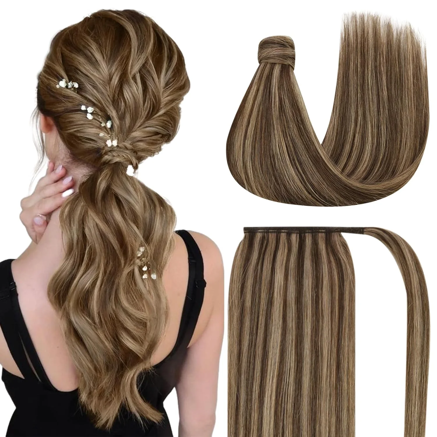 VIP PONYTAIL / Silky 18" 100% Human Hair - Image 22