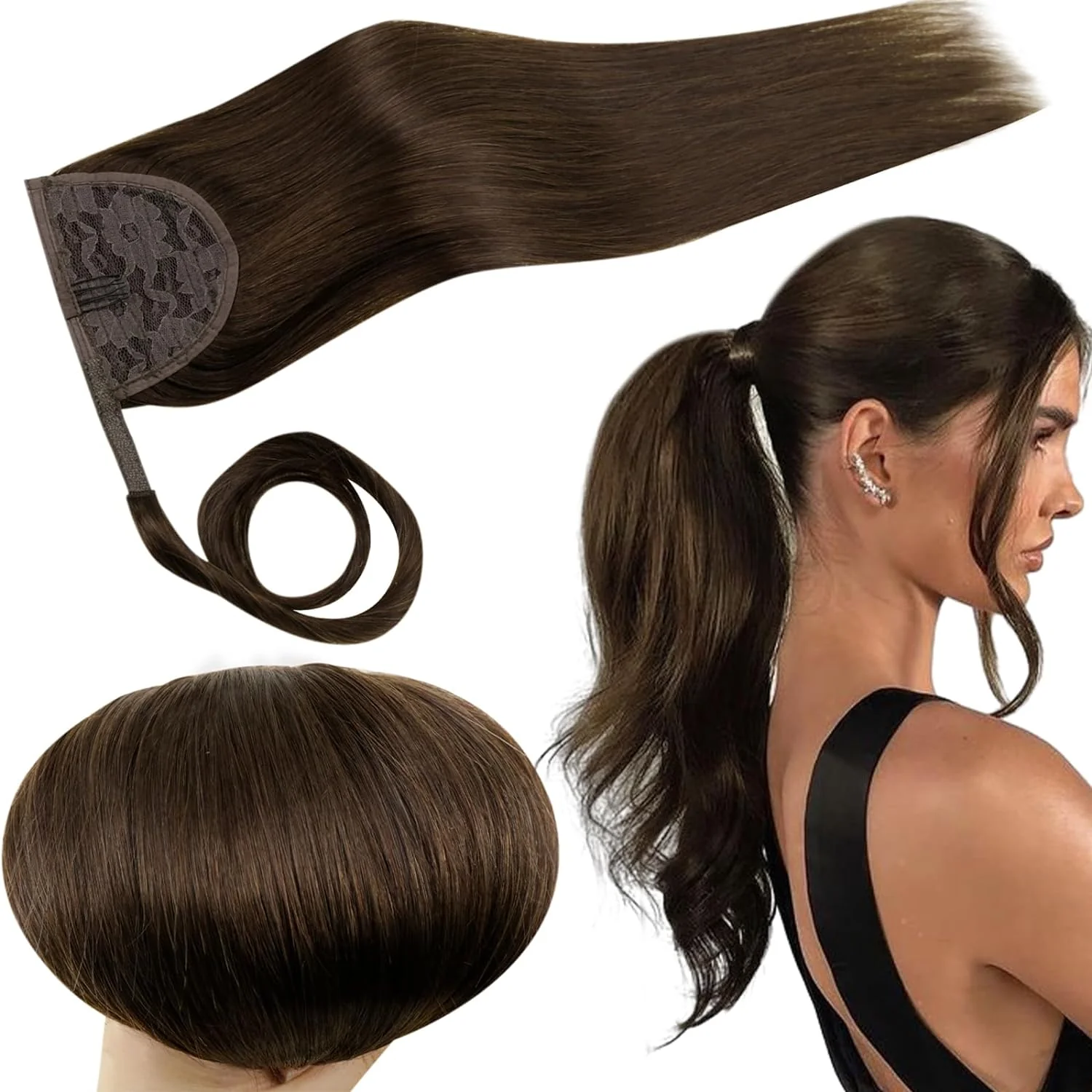 VIP PONYTAIL / Silky 18" 100% Human Hair - Image 24