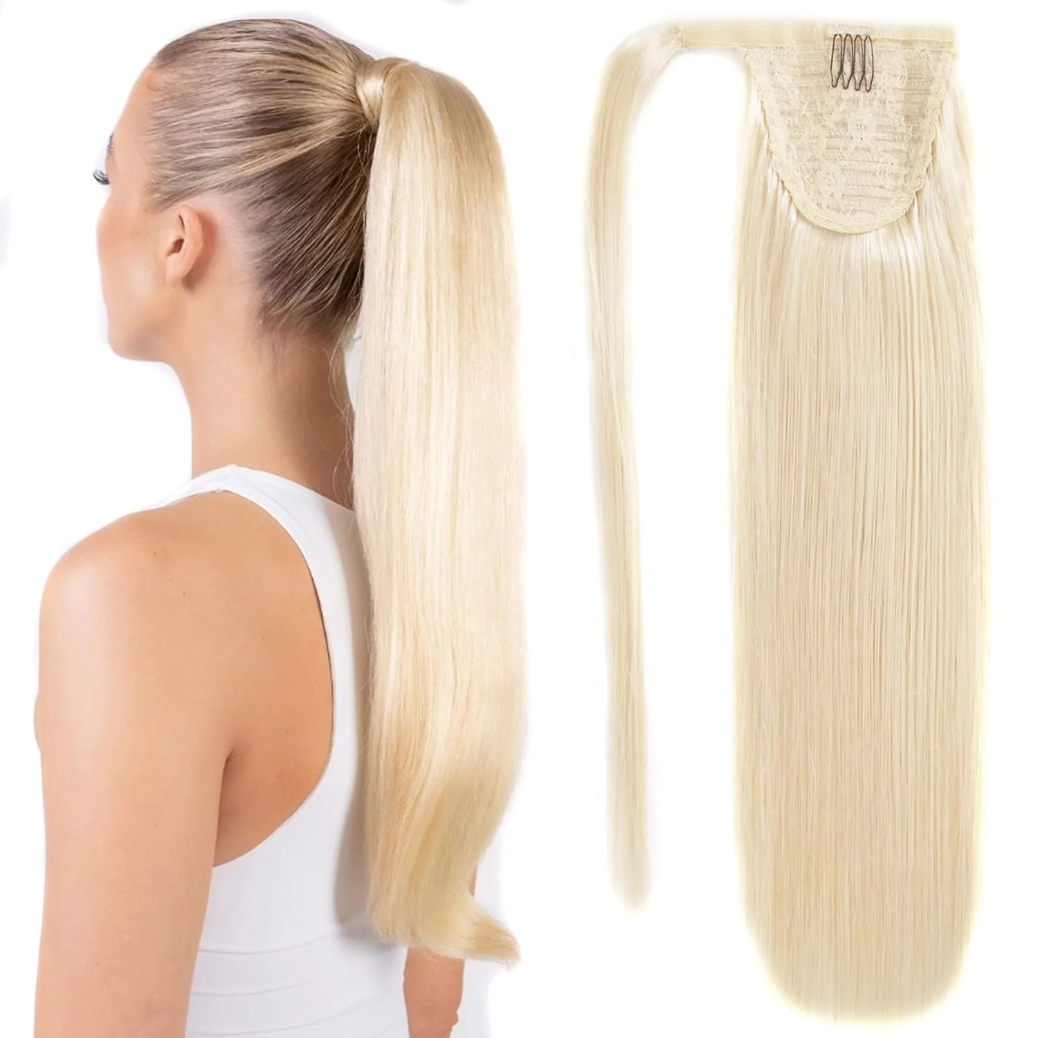 VIP PONYTAIL / Silky 18" 100% Human Hair - Image 26