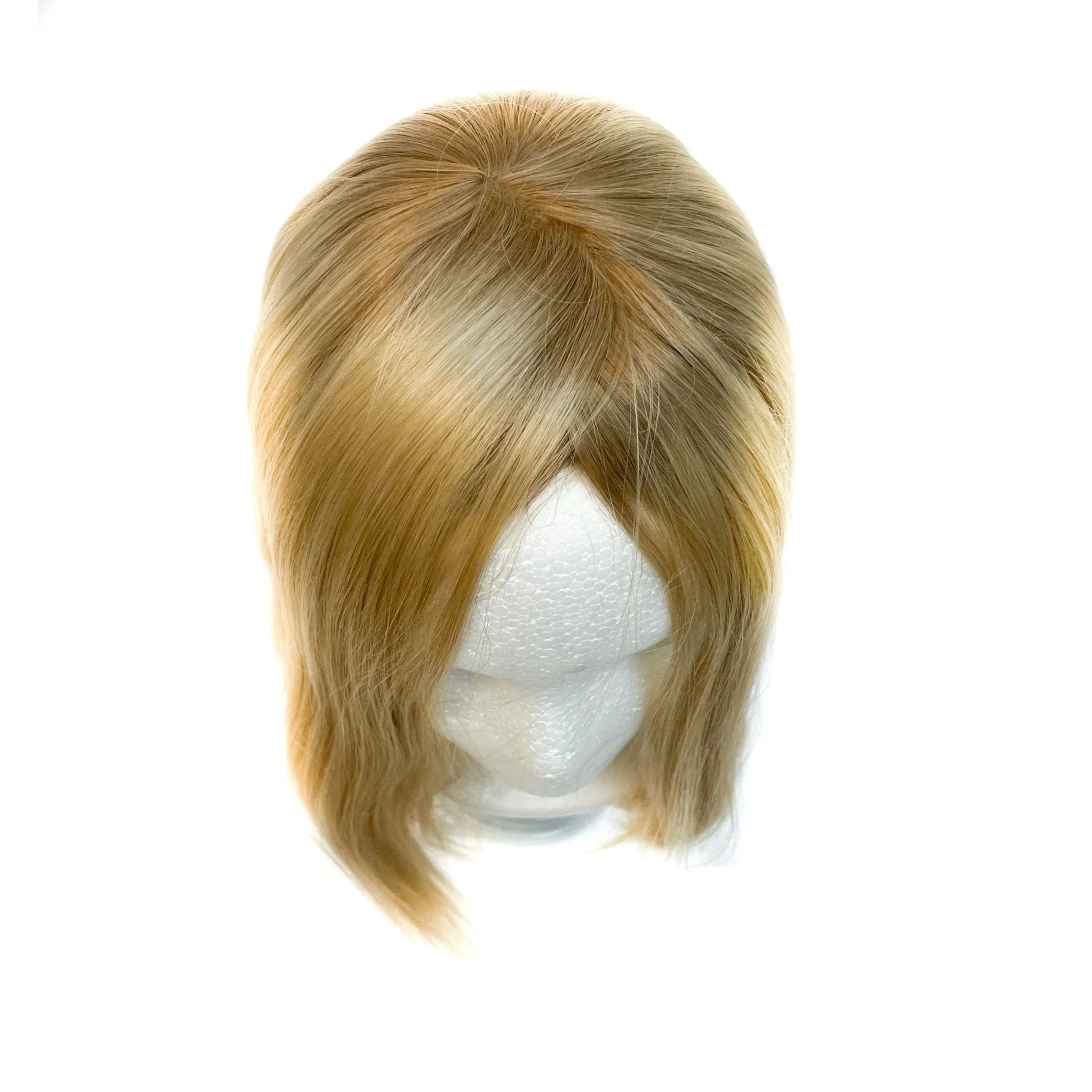 Virgin Remy Human Hair Silk Straight Top Topper Pieces (TP36) - Image 4