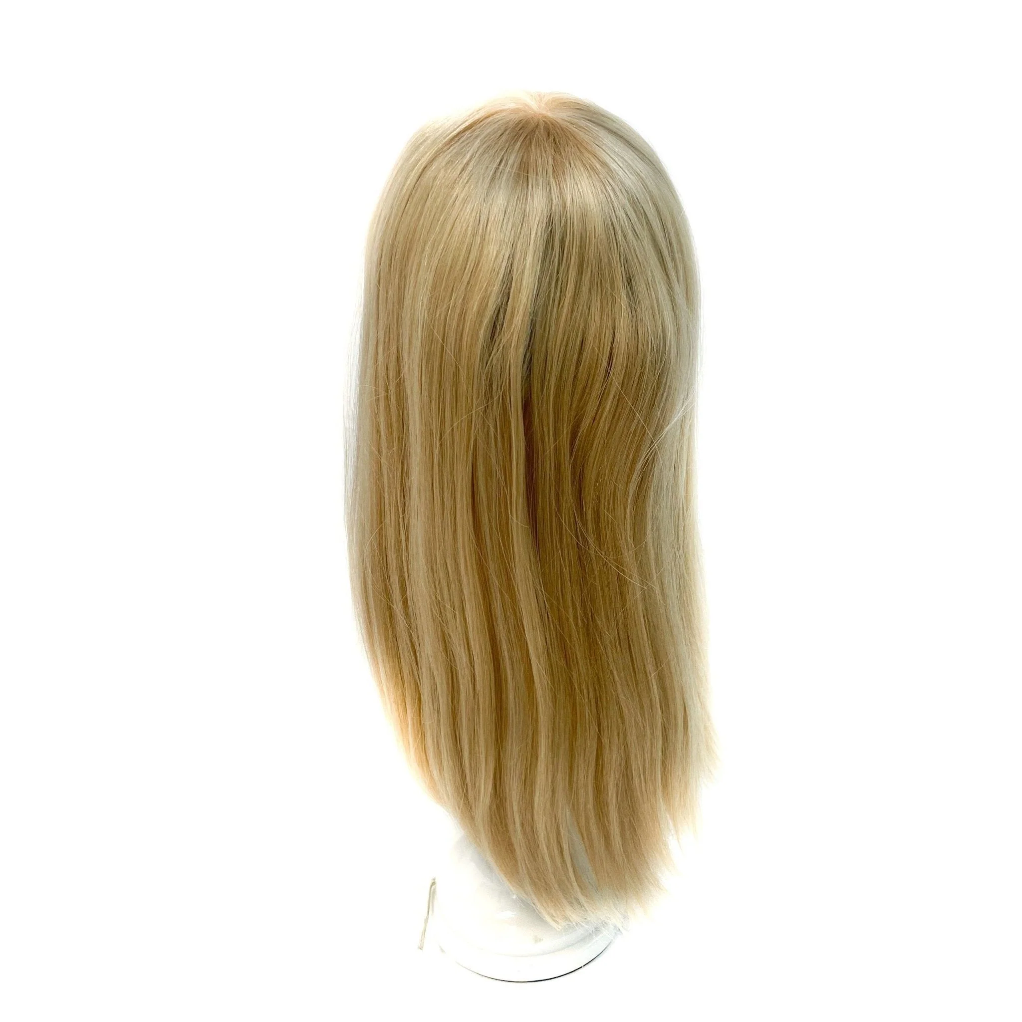 Virgin Remy Human Hair Silk Straight Top Topper Pieces (TP37) - Image 4