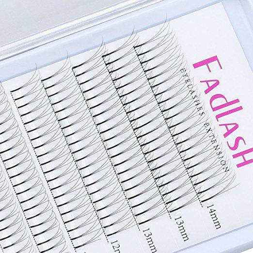 Volume lash extensions