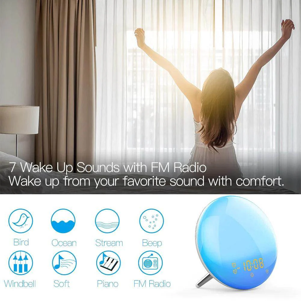 Wake Up Sunrise Simulation Alarm Clock - Image 5