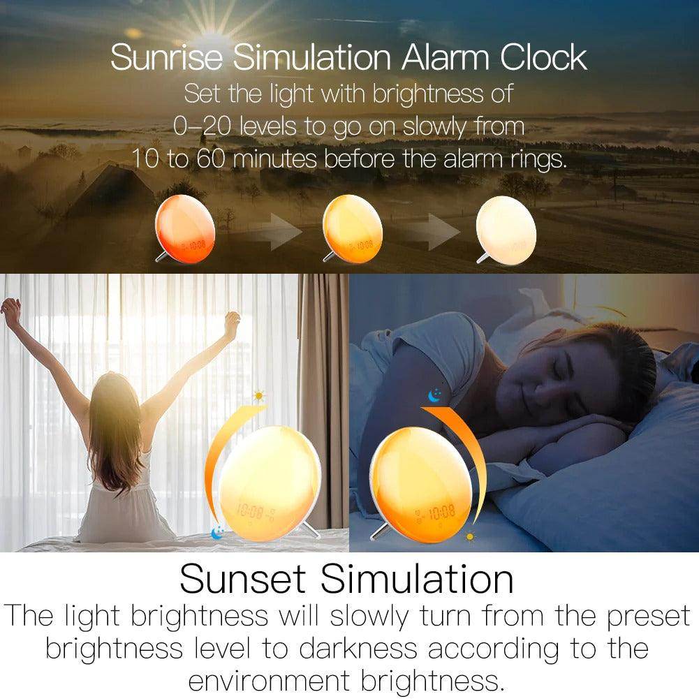 Wake Up Sunrise Simulation Alarm Clock - Image 6