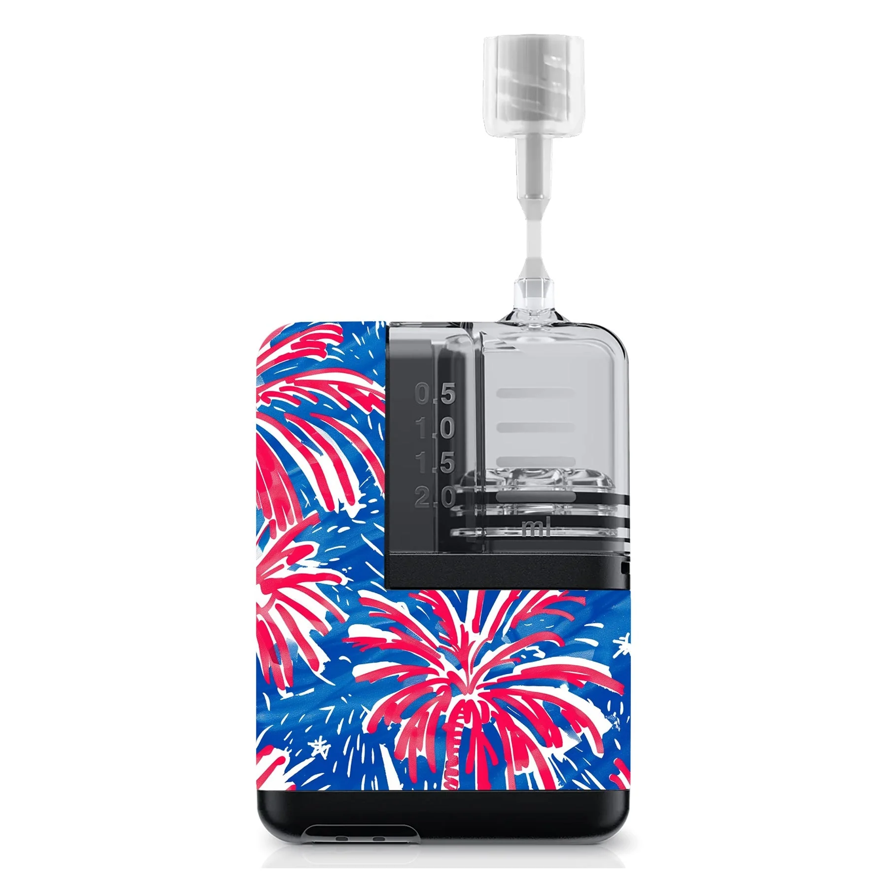 Watercolor Fireworks for Tandem Mobi