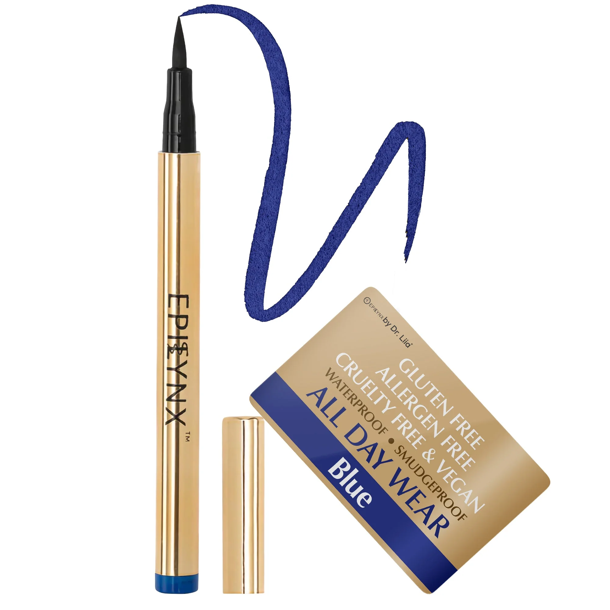 Waterproof Liquid Eyeliner Pen – Vegan, Gluten-Free, Smudge-Proof Precision in Matte & Shimmer Shades - Image 7