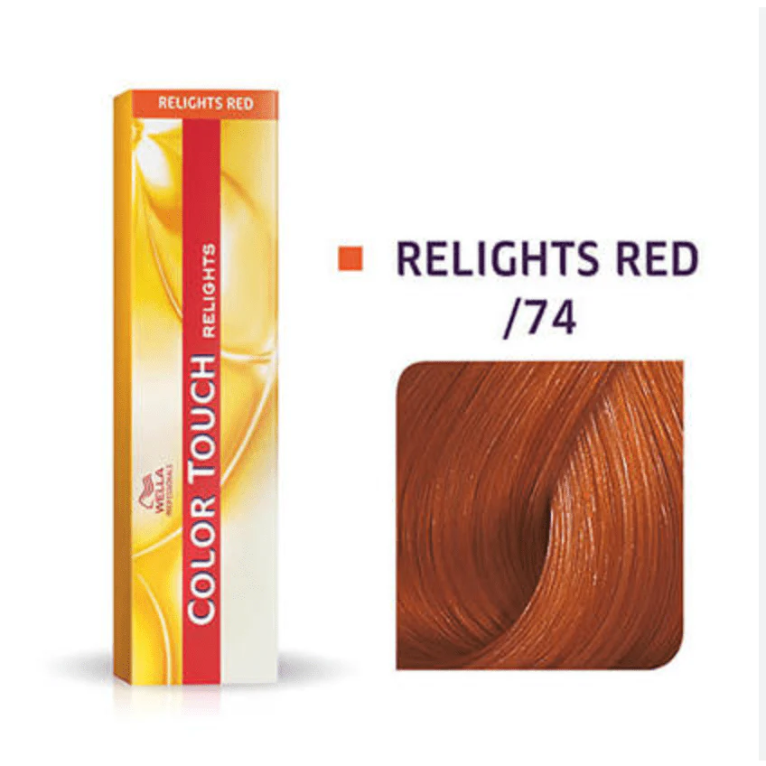 Wella Color Touch Relights Multidimensional Demi-Permanent Color 1:2 /74 Brown Red