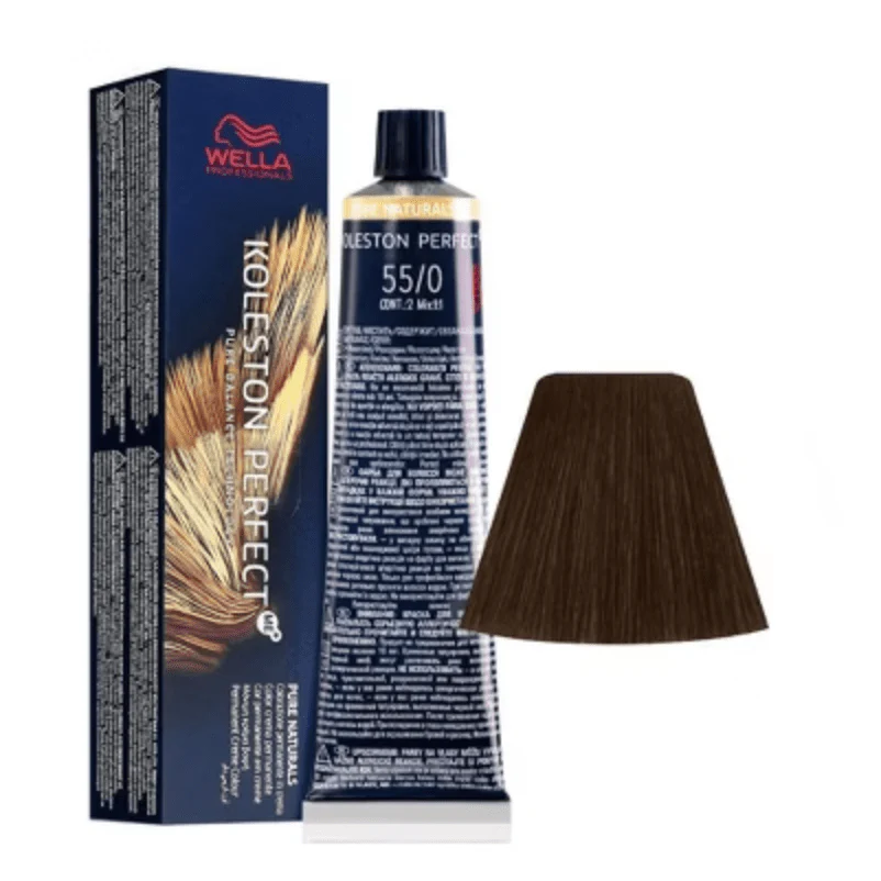 wella koleston perfect 2 oz tube color 55/0